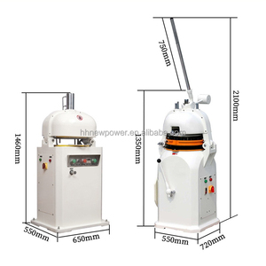 Divisora y Boleadora Automática de Masa para Pizza, Máquina para Dividir y Bolear Masa, Boleadora y Amasadora de Masa para Tortillas de Panadería - Product Image 3
