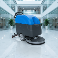 Nouvelle machine de nettoyage de sols autoportée à batterie, capacité de 50 L, batterie 24 V 200 Ah, moteur 550 W, lame de 510 mm