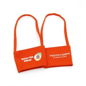 Sac de transport personnalisé pour gobelets de thé au lait à bulles, en toile de coton, avec manchon pour gobelet à emporter - Product Image 6