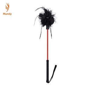 Producto de Restricción Sexual SM para Parejas: Varita Estimuladora de <span class=keywords><strong>Plumas</strong></span> para Coqueteo, Flogger y Estimulador de Picor - Product Image 1