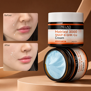 Crème de nuit ODM Matrixyl 3000 GHK-Cu SNAP-8 raffermissante anti-rides hydratante à la céramide et au squalane pour le soin de la peau de nuit - Product Image 5