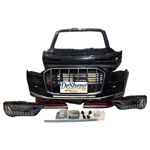 ชุดอัพเกรดขายดีที่สุดสำหรับ <span class=keywords><strong>Audi</strong></span> <span class=keywords><strong>Q7</strong></span> รุ่นเก่าเป็นรุ่นใหม่ กันชนหน้า-หลัง, ไฟหน้า LED, กระจังหน้า, ไฟท้าย, สปอยเลอร์, เข้ารูปพอดี - Product Image 2