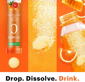 Miglior GMP vitamina <span class=keywords><strong>C</strong></span> effervescente multivitaminico compresse minerali OEM Formula fornitura di fabbrica per i bambini - Product Image 3