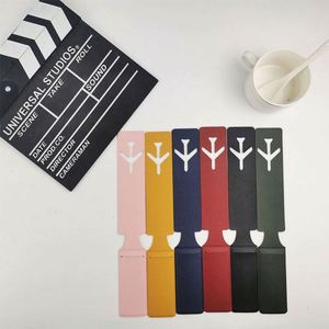 Etiquetas de Equipaje de Cuero con Logotipo Personalizado, Etiquetas de Pasaporte con Letras, Correas de Identificación para Maletas, Accesorios de Viaje - Product Image 2