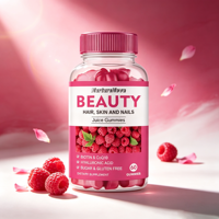 Gummies Beauté OEM Collagène Biotine Vitamine C Soutien Peau Cheveux Ongles Complément Alimentaire 60 Unités Vente en Gros Fabricant