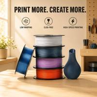 Filament d'imprimante 3D PLA de couleur unie, 1,75 mm, matériau d'impression 3D FDM