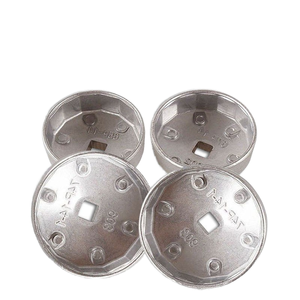 Herramienta de reparación de automóviles de aleación, tipo de <span class=keywords><strong>tapa</strong></span>, filtro de aceite, máquina de montaje de desmontaje, venta al por mayor, llave de medición métrica tipo cuenco - Product Image 3