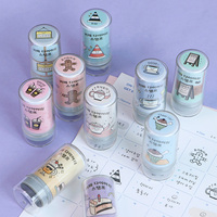 Tampon encreur personnalisé en plastique 27 mm x 57 mm avec logo autocollant personnalisé pour bureau, école, entreprise, bricolage et artisanat