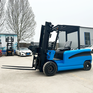 Carrello Elevatore Elettrico per Carichi Pesanti da 3 Tonnellate/3,5 Tonnellate con Assale Posteriore Rinforzato e Pneumatici Resistenti all'Usura per Uso Industriale - Product Image 1