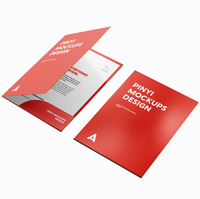 Fabrication sur mesure de pochettes de classement en papier A4 imperméables, dossier pliable avec rabat