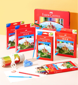 <span class=keywords><strong>Faber</strong></span>-<span class=keywords><strong>Castell</strong></span> 72 couleurs Soluble dans l'eau Coloré Plomb Peintures Huile Pour Toile Peinture Emballé Dans Une Boîte De Papier - Product Image 3