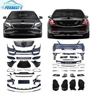 Parachoques trasero delantero para mercedes-benz Clase S W222, Kit de carrocería de alta calidad, modificado a <span class=keywords><strong>Maybach</strong></span> - Product Image 1