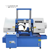 Machine à scier à ruban horizontale hydraulique automatique CNC VV Machine Gz4230 pour la découpe des métaux