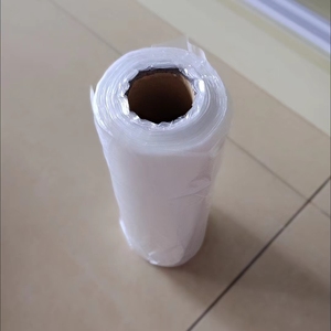 Factory Direct Sale PE Biodegradable Plastic Carry T-shirt <b>Packaging</b> <b>Bags</b> Customized Side Gusset Roll <b>Bag</b> Transparent - Product Image 3