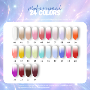 Orchid Fox - Set Profesional de Esmalte de Uñas en Gel Sólido, Efecto Pudding, Larga Duración, Kit de Esmalte de Uñas en Gel UV - Product Image 2