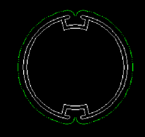 Barra inferiore in alluminio e binario per <span class=keywords><strong>tende</strong></span> <span class=keywords><strong>a</strong></span> <span class=keywords><strong>rullo</strong></span> - Product Image 5
