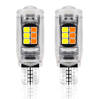 Neues Motorrad Hohe Helligkeit T10 Breite Kontroll leuchte T15 Zweifarbiges Blinker licht 2835 16smd W5W Rücklicht