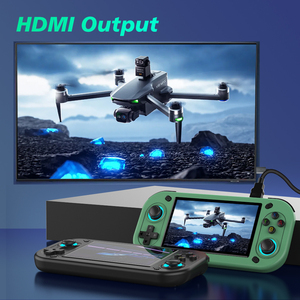 Reproductor de juegos portátil con pantalla IPS R43S de 5,0 pulgadas, Joysticks 3D duales de 2000mAh, compatible con batallas de <span class=keywords><strong>dos</strong></span> jugadores, salida alta de 64GB - Product Image 4