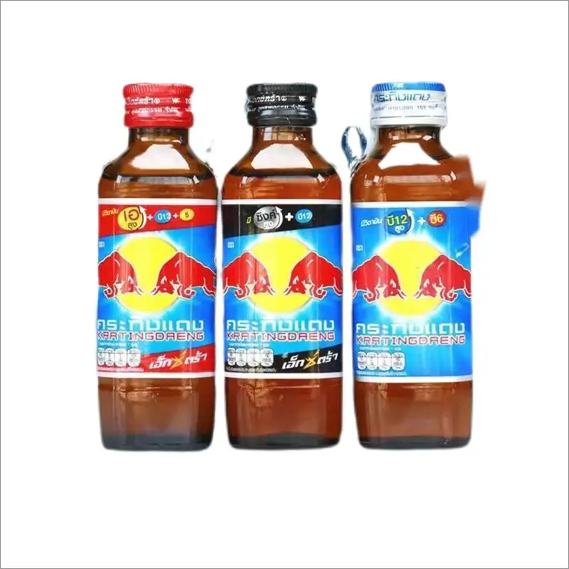 Thai RedBull Original Vidro Garrafa 150 & 145ML Melhorada Vitamina Funcional Bebida