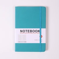 holz mini-planer kinder komposition treffen pu-leder hardcover spiralförmiges notizbuch mit stift