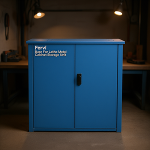 Base Fervi para Torno, Mueble Metálico de Almacenamiento, Soporte para Herramientas de Taller - Product Image 3
