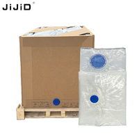 Conteneur liquide jetable en carton IBC 1000L avec sac intérieur pour produits chimiques, dossiers en carton, huile de coco et jus