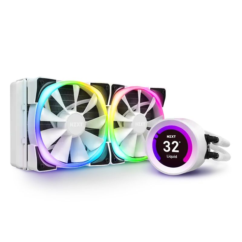 Hot Sale Kraken Z53 RGB White 240mm Water Cooler For Gaming Computer Cpu Liquid Cooler