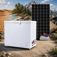 Congélateur Coffre Solaire Économe en Énergie 108L 12V/24V CC, Porte Simple, Manuel, pour Maison, Hôtel, VR, Extérieur, Voiture – 1 An de Garantie