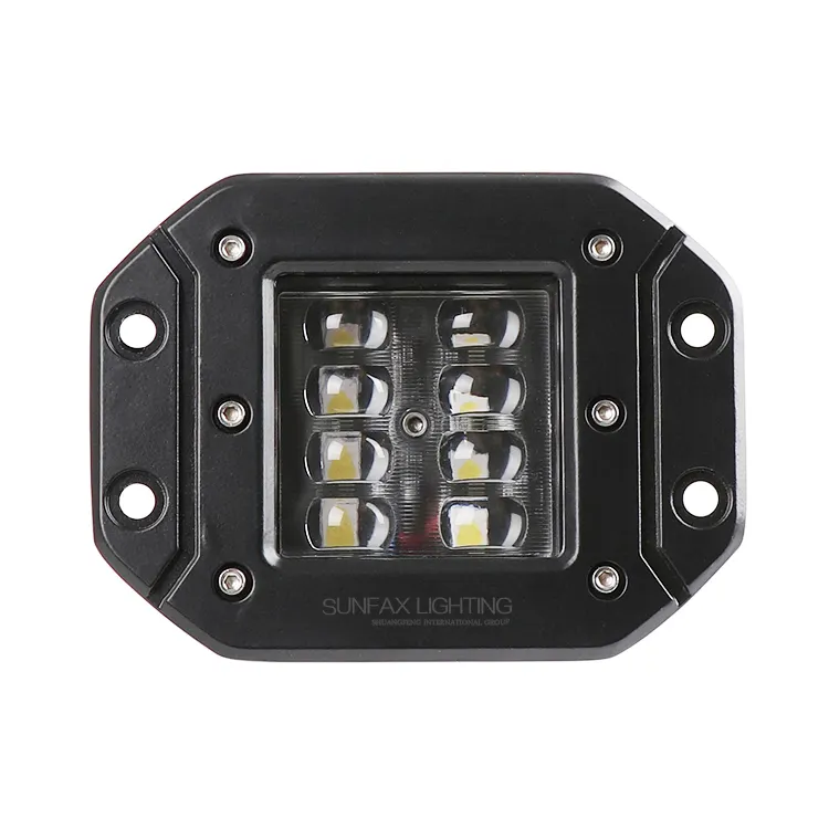 5 Zoll Unterputz-Flut-LED-Arbeits licht leiste 12V 24V 40W Spot Beam LED-Fahr pods Lichter für Auto-Geländewagen