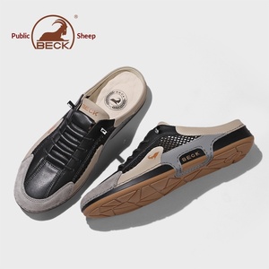 Sandalias de hombre con parte trasera descubierta y suela de goma, estilo nuevo Verano 2026, para exteriores - Product Image 4