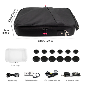 Set Profesional de Masaje con Piedras Calientes, Calentador, Bolsa Térmica, Herramientas para <span class=keywords><strong>Terapeutas</strong></span> Corporales, Masajeador Facial, Set de Masaje Corporal para Spa y Salón - Product Image 6