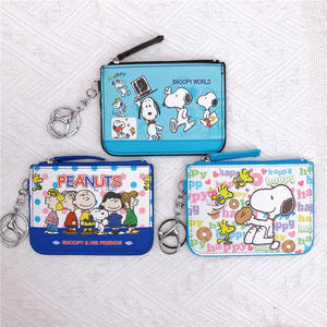 Cartera de Cuero de Alta Calidad con Diseño de <span class=keywords><strong>Snoopy</strong></span>, Monedero Impermeable y Duradero con Llavero para Uso Diario - Product Image 3