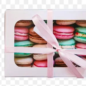 china supplier good price Macaron paper box food packaging paper takeway box for food packaging Dessert shop