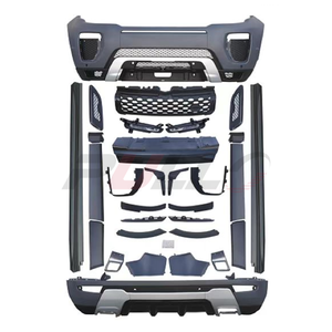 Kit de carrocería para luces diurnas, para RANGE <span class=keywords><strong>ROVER</strong></span> 2010 Evoque a 2016 Evoque dinámico, rejilla de parachoques trasero, faldas laterales - Product Image 2