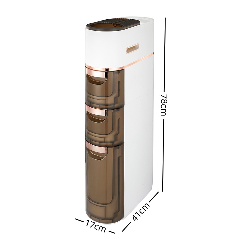 White&Brown 3-Tier