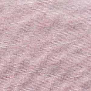 Yüksek kaliteli keten karışımları tekstil 81% viskon 14% keten 5% <span class=keywords><strong>spandex</strong></span> şantuk jersey örme kumaş yaz kadın t shirt için - Product Image 2