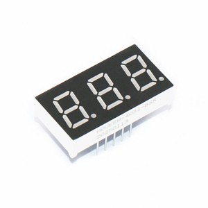 Afficheur LED numérique à 3 chiffres Houkem-4031-bsr, affichage LED à 7 segments de 0,4 pouce, 3 bits, super rouge - Product Image 2