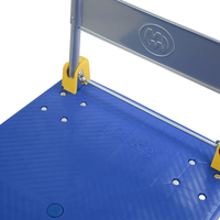 Chariot pliant en plastique, capacité 200/400/600 kg, fabriqué par le fabricant d'origine