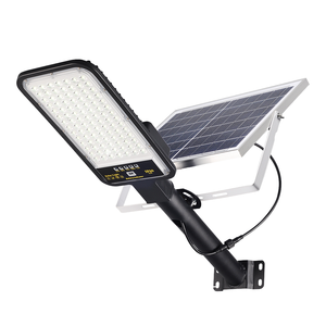 ไฟถนน LED พลังงานแสงอาทิตย์ 200W 400W 600W อลูมิเนียมอัลลอย IP65 กันน้ำกลางแจ้ง เซ็นเซอร์ตรวจจับความเคลื่อนไหว แสงกลางวัน 5000K - Product Image 2