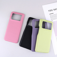 Funda de Cuero para Teléfono Móvil con Protección de Lente, Diseño Nuevo, Resistente a Golpes, para Xiaomi 11/13/14 Ultra Redmi K40/K50/K70/PRO Note10/11