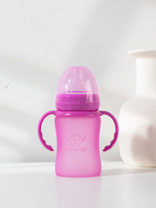 Sensor de Temperatura Inteligente 360 °   Biberón de Vidrio Anti-Cólicos con Tetina Fácil de Limpiar - Product Image 1