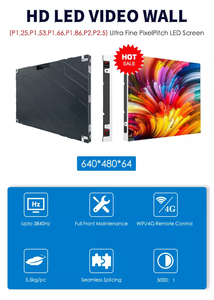 Pantalla LED de paso fino para interiores, venta al por mayor de fábrica, P1.5 P1.8 P2 P2.5, montaje en pared, video wall sin costuras para publicidad en conferencias - Product Image 3