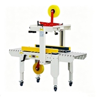 Machine de scellage automatique de boîtes à vitesse réglable, scelleuse de colis express, machine à sceller les boîtes à ruban adhésif