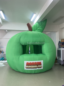 Tenda Stan apel hijau tiup dengan Logo kustom untuk promosi iklan - Product Image 6