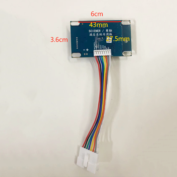 TTlock PCB Board TT Main Board Hotel Lock Accessories TThotel Smart Lock Circuit Board with Card Password Function