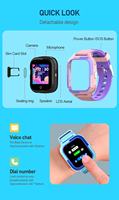Reloj Inteligente para Niños con Pantalla Táctil de 1.4 Pulgadas, Tarjeta SIM, Función SOS, Videollamada, 4G, Resistente al Agua, Rastreo GPS, Venta al Por Mayor, Compatible con OEM y ODM