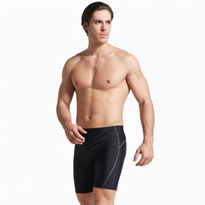 Yingfa 9402 Shorts de Baño Sólidos para Hombre, Traje de Baño Profesional para Competencia y Entrenamiento, Impermeables, de Secado Rápido y Transpirables 1 - Product Image 1