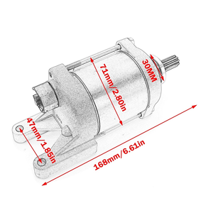 Motor de Arranque Compatible con <span class=keywords><strong>Yamaha</strong></span> XTZ250 Tenere XTZ <span class=keywords><strong>250</strong></span> <span class=keywords><strong>Lander</strong></span> YS250 FAZER250 Blueflex Fazer <span class=keywords><strong>250</strong></span> OEM 44C-H1890-10 - Product Image 3