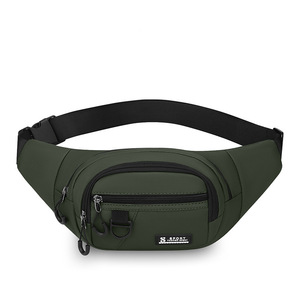 S Sport Men's Waist Bag Oxford Cloth Waterproof Wear Resistant Large Capacity Multi Functional Chest Bag For Outdoor Sports - Product Image 5