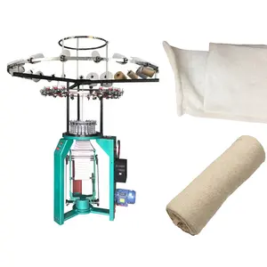 Máquina de tejer mecánica Stockinette Máquina de tejer bolsas de tela de algodón Mutton